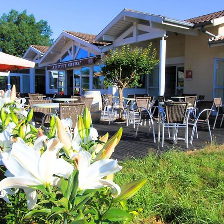 Hotel Au P'Tit Creux Des Landes Ychoux Esterno foto