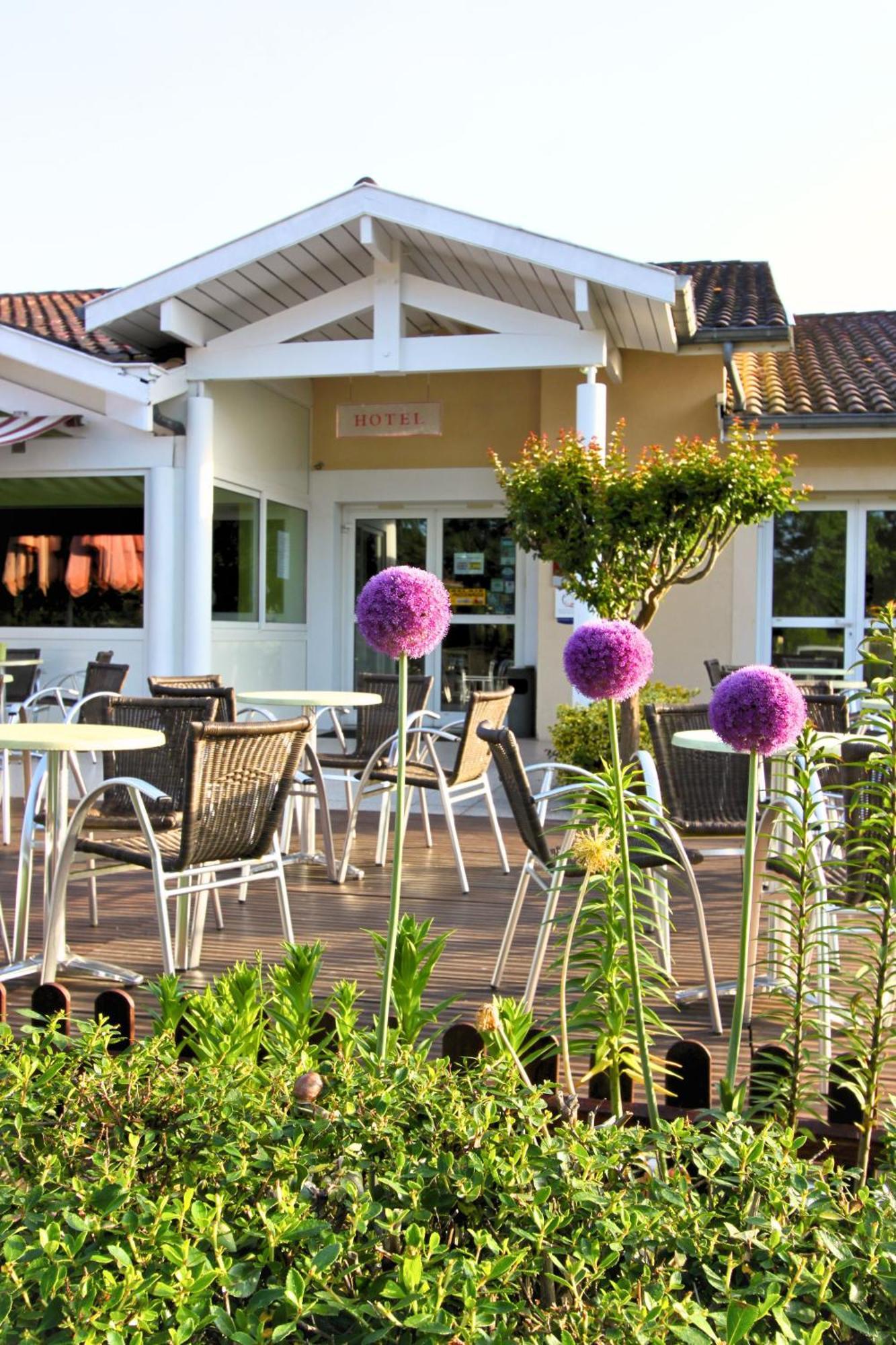 Hotel Au P'Tit Creux Des Landes Ychoux Esterno foto